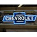 New Chevrolet Bowtie Single-Sided Porcelain Neon Sign 48"W x 16"H