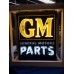 New General Motors Parts Porcelain Neon Sign - 34" x 48"H