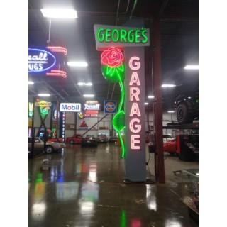 George's Garage 4 FT x 19 FT Double-sided