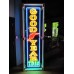 Original Goodyear Vertical Porcelain Sign with Neon 22"W x 96"H