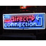 New Mopar Direct Connection Porcelain Neon Sign 4 FT W x 18 IN H