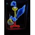 New Roadrunner Porcelain Neon Sign 36"W x 60"H