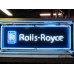 New Rolls Royce Porcelain Neon Sign 78"x27"