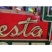 New Siesta Motel Painted Neon Sign -  8 1/2 FT Wide  x 72 inches High