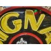 New Signal Gas Porcelain Neon Sign 72" Diameter