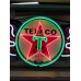 New Texaco Wings Porcelain Neon Sign 6 FT W x 18 IN H