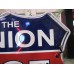 New The Union ICE Company Double-Sided Porcelain Neon Sign 48 IN