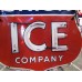 New The Union ICE Company Double-Sided Porcelain Neon Sign 48 IN