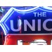 New The Union ICE Company Double-Sided Porcelain Neon Sign 48 IN