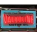 Original Valvoline Painted Neon Sign 70"W x 34"H