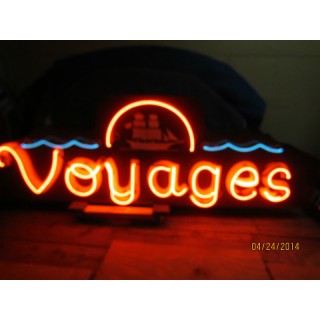 Voyages Restaurant 8 FT W x 48 IN H