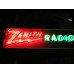 New Zenith Radio Painted Neon Sign 72"W x 32"H