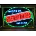 New Zephyr Gas & Motor Oil Painted Neon Sign - 7 Ft W x 5 Ft H